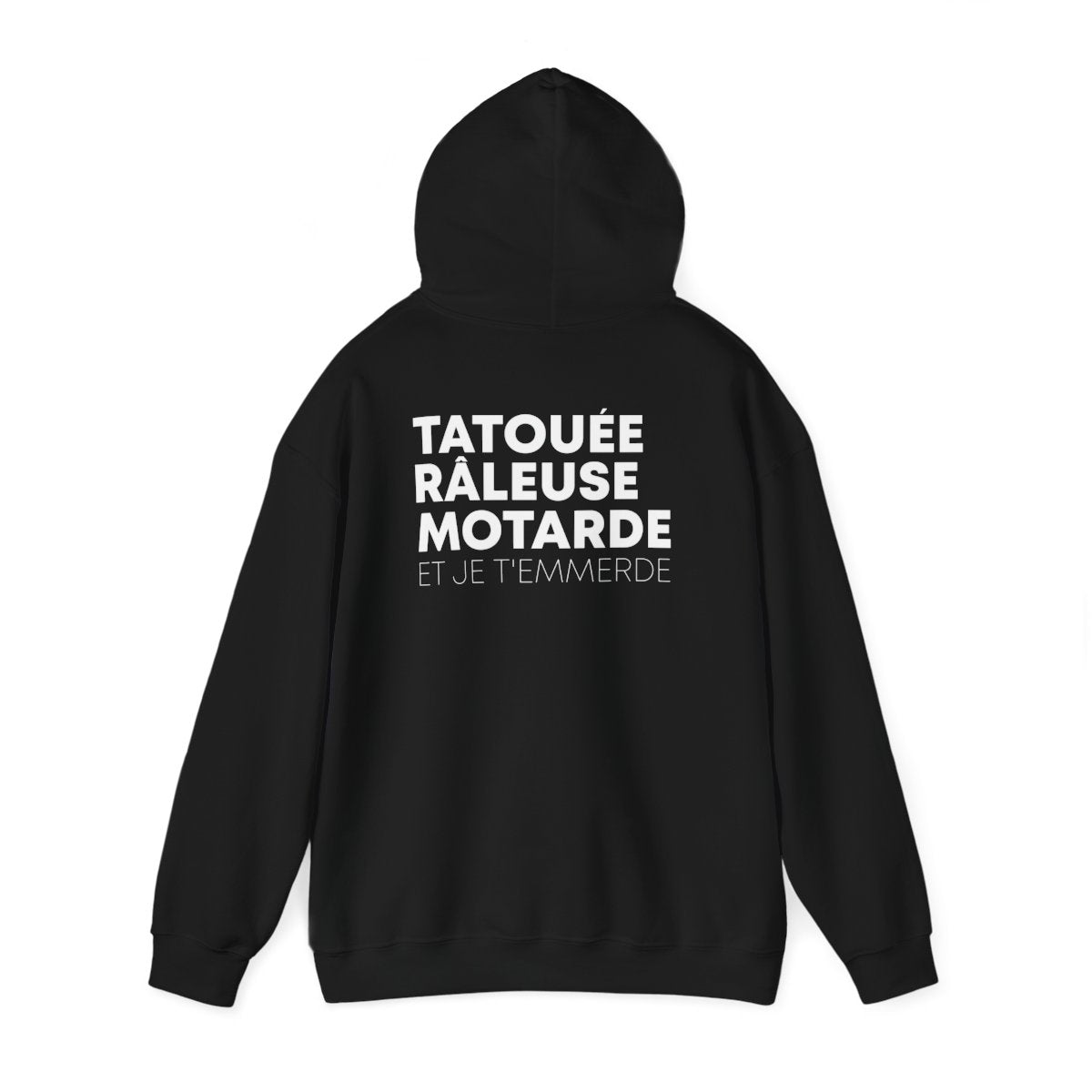 Tatouée Râleuse Motarde et je t'emmerde