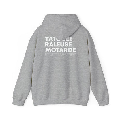 Tatouée Râleuse Motarde et je t'emmerde