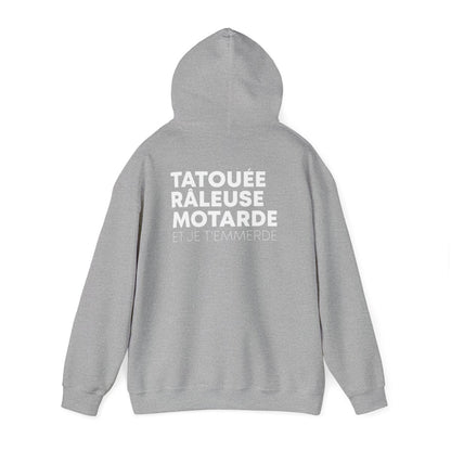 Tatouée Râleuse Motarde et je t'emmerde