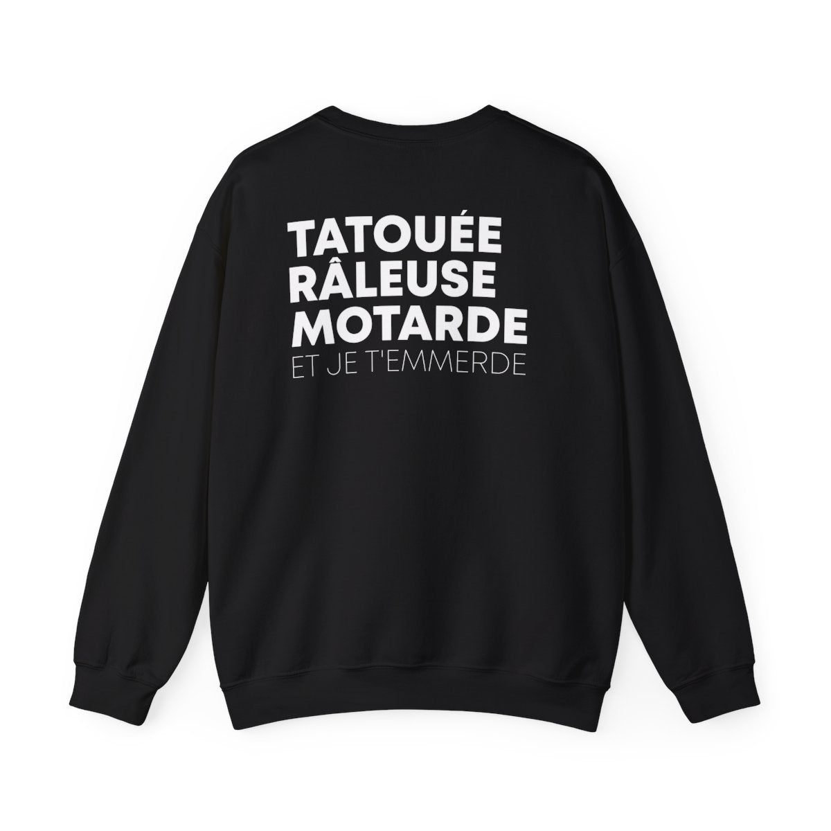 Tatouée Râleuse Motarde et je t'emmerde