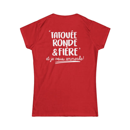 Tatouée ronde et fière et je vous emmerde