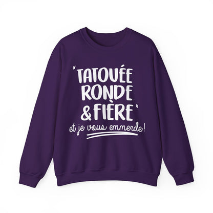 Tatouée ronde et fière et je vous emmerde