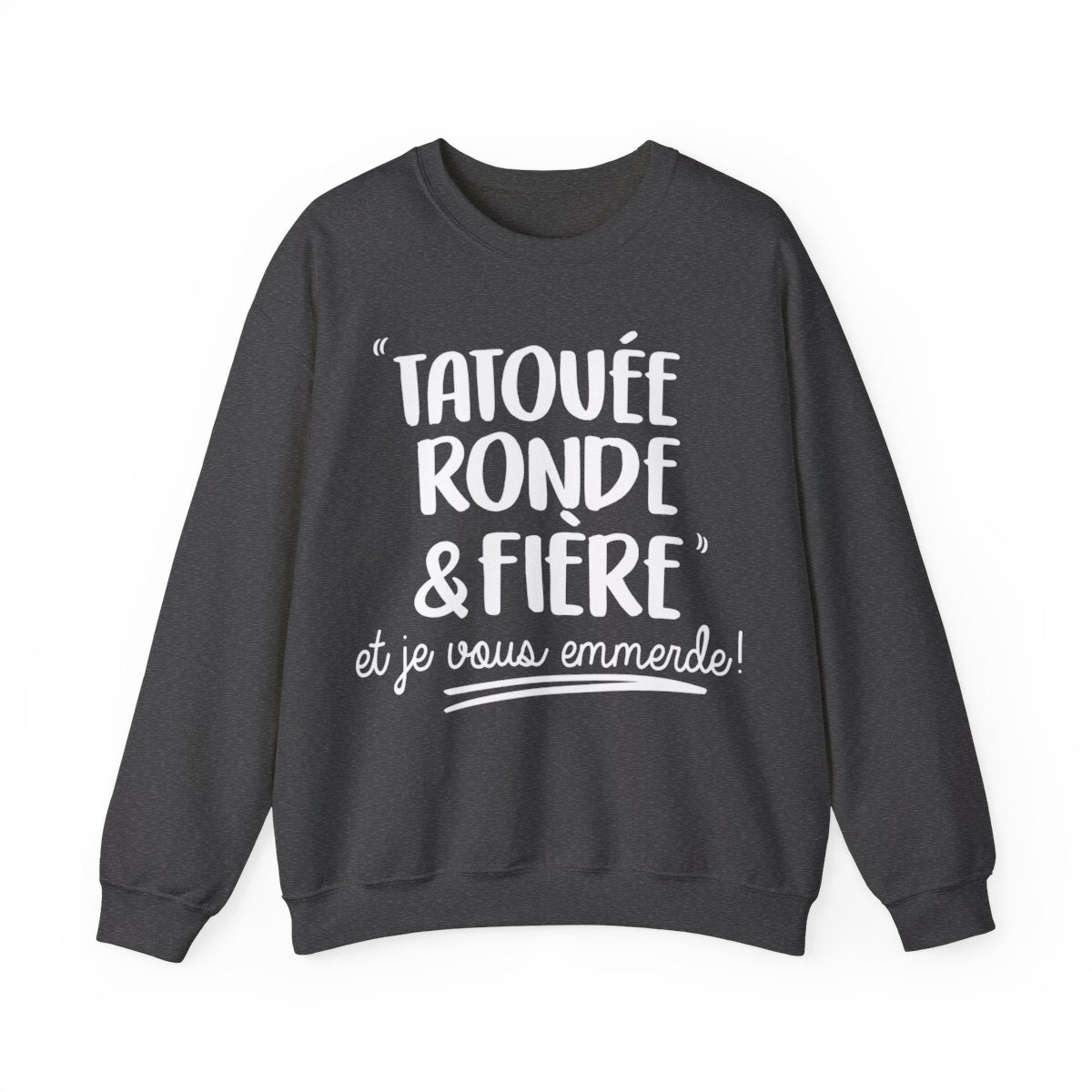 Tatouée ronde et fière et je vous emmerde