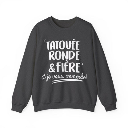 Tatouée ronde et fière et je vous emmerde