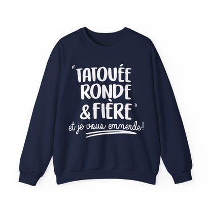 Tatouée ronde et fière et je vous emmerde