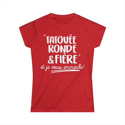Tatouée ronde et fière et je vous emmerde
