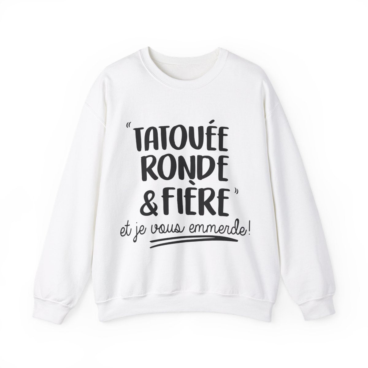 Tatouée ronde et fière et je vous emmerde