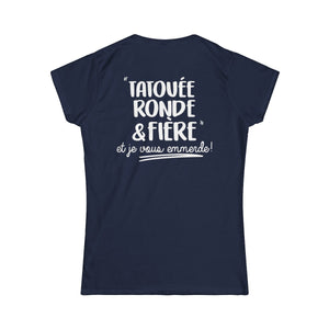 Tatouée ronde et fière et je vous emmerde