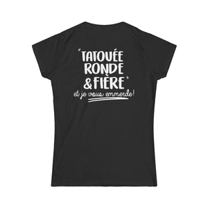 Tatouée ronde et fière et je vous emmerde