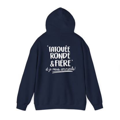 Tatouée ronde et fière et je vous emmerde