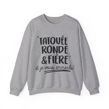 Tatouée ronde et fière et je vous emmerde