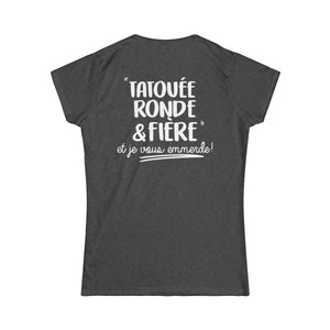 Tatouée ronde et fière et je vous emmerde