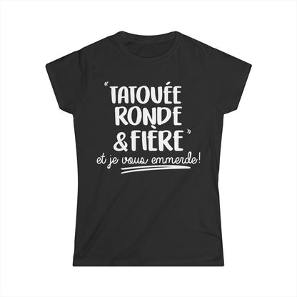 Tatouée ronde et fière et je vous emmerde