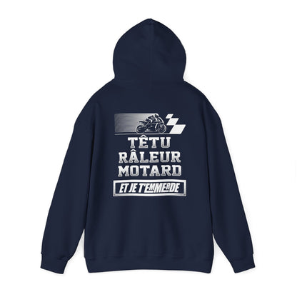 Têtu Râleur Motard et je t'emmerde
