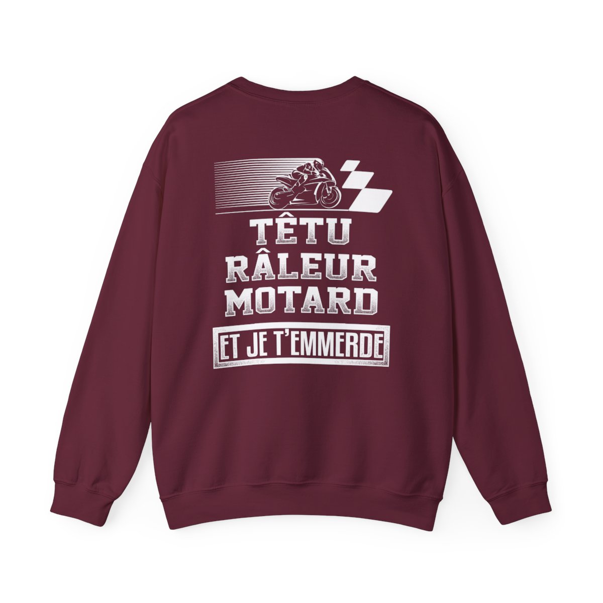 Têtu Râleur Motard et je t'emmerde