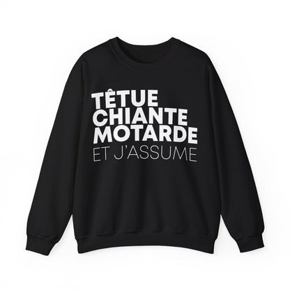 Têtue, chiante, motarde et j'assume