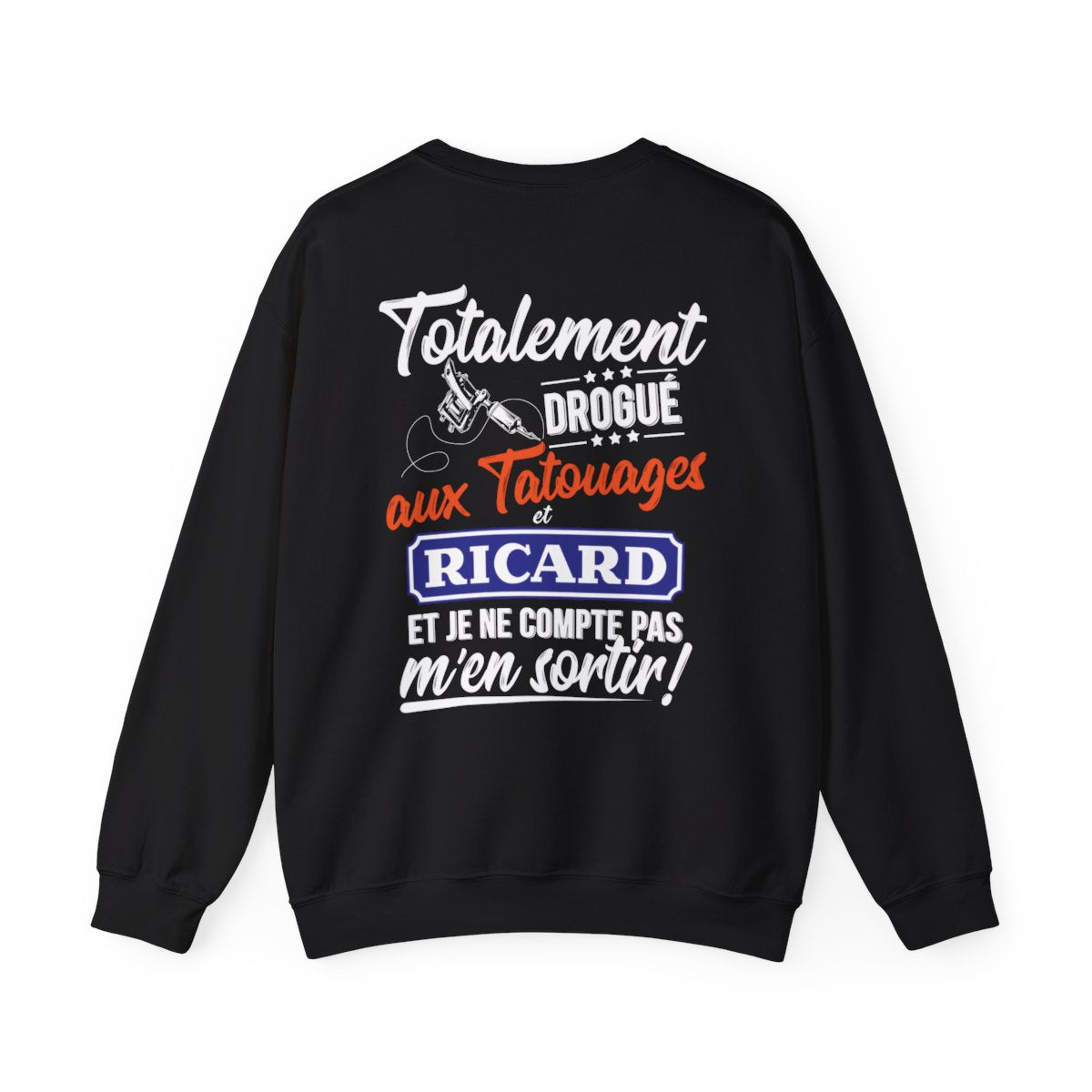 Totalment drogué aux tatouages et ricard et je ne compte pas m'en sortir