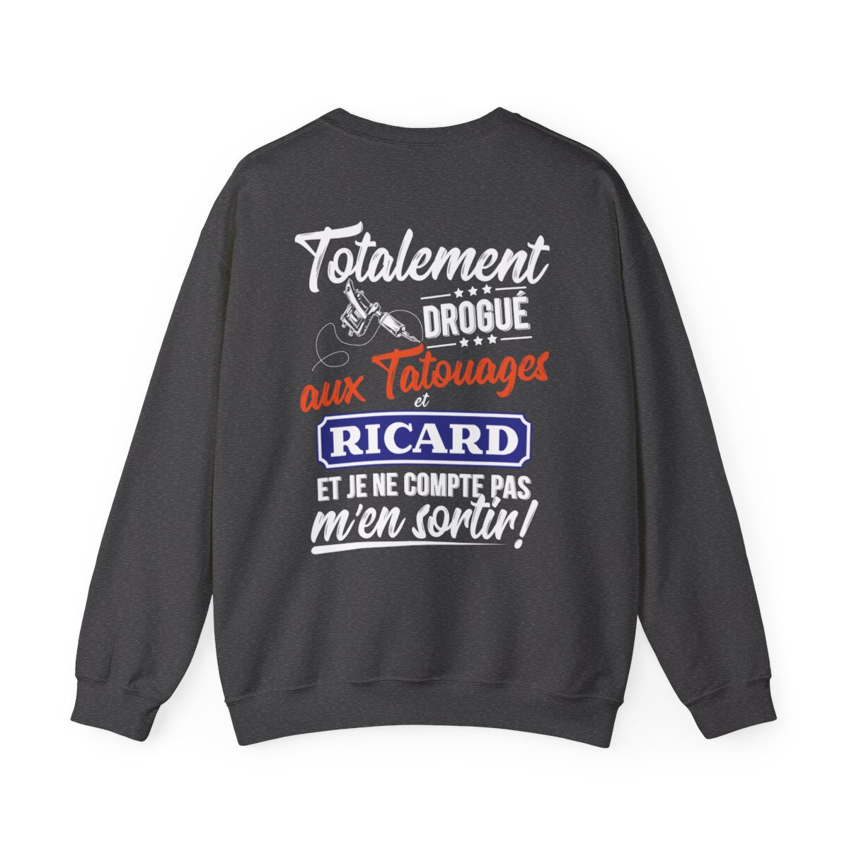 Totalment drogué aux tatouages et ricard et je ne compte pas m'en sortir