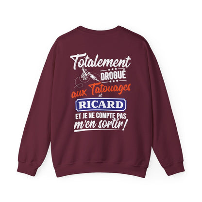 Totalment drogué aux tatouages et ricard et je ne compte pas m'en sortir