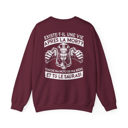 Touche ma moto ou ma bière et tu le sauras