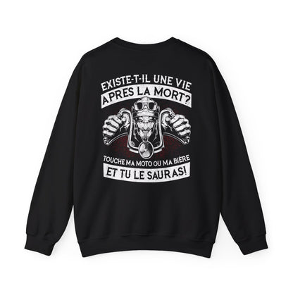 Touche ma moto ou ma bière et tu le sauras