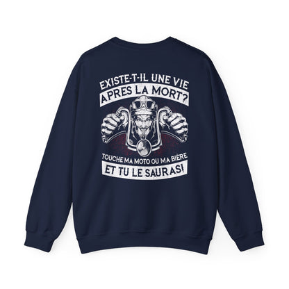 Touche ma moto ou ma bière et tu le sauras