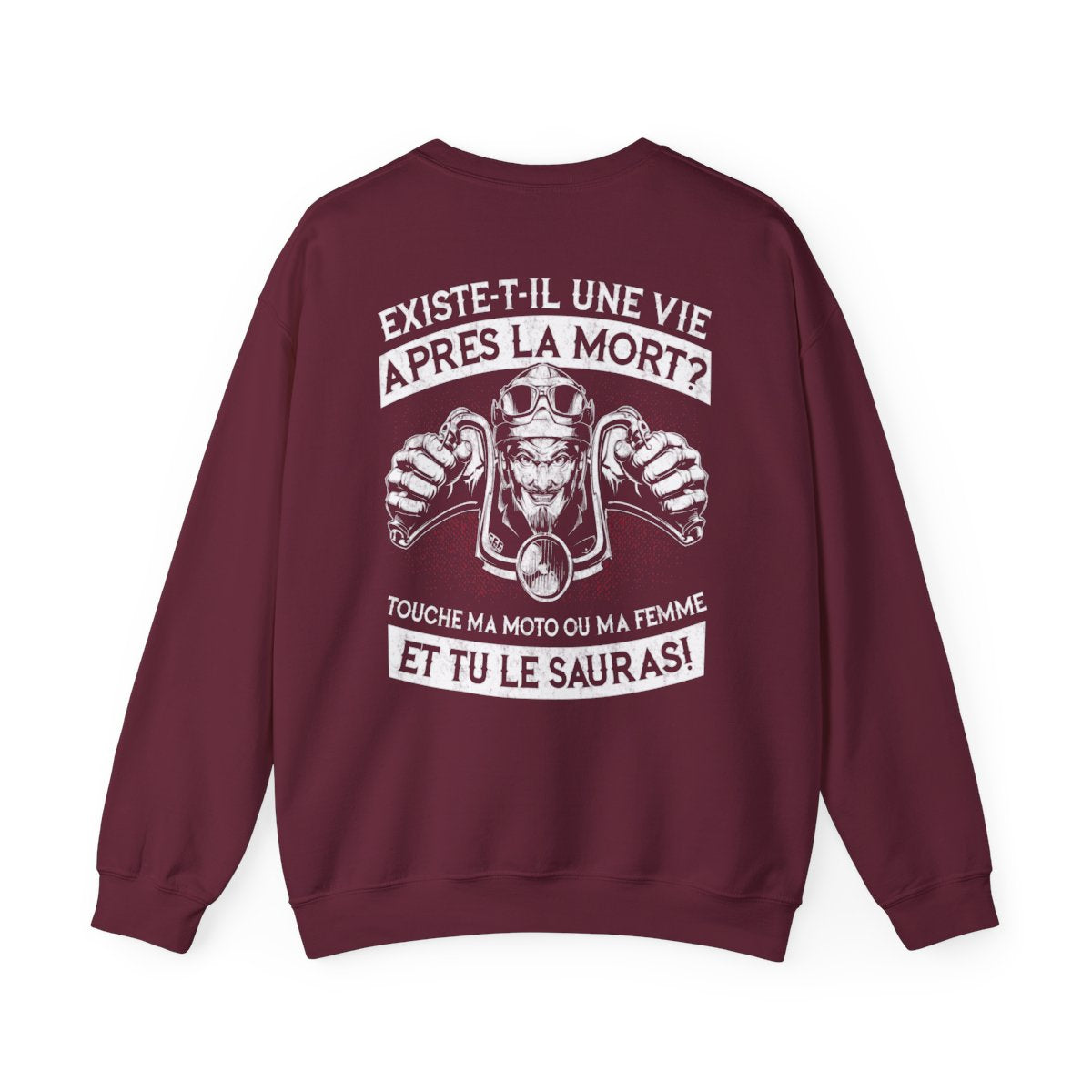 Touche ma moto ou ma femme et tu le sauras