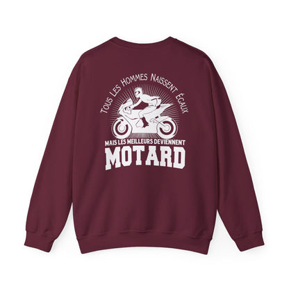 Tous les hommes naissent égaux mais les meilleurs deviennent motard