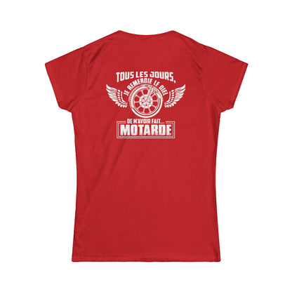 Tous les jours, je remercie le ciel de m'avoir fait motarde