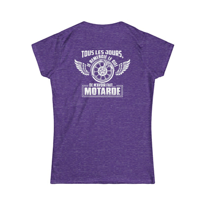 Tous les jours, je remercie le ciel de m'avoir fait motarde