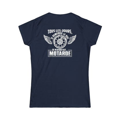 Tous les jours, je remercie le ciel de m'avoir fait motarde