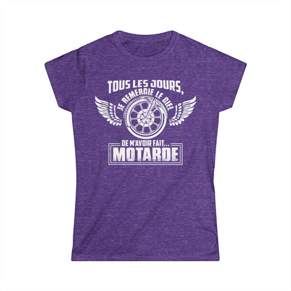 Tous les jours, je remercie le ciel de m'avoir fait motarde