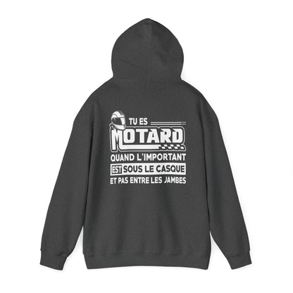 Tu es motard quand l'important est sous le casque et pas entre les jambres