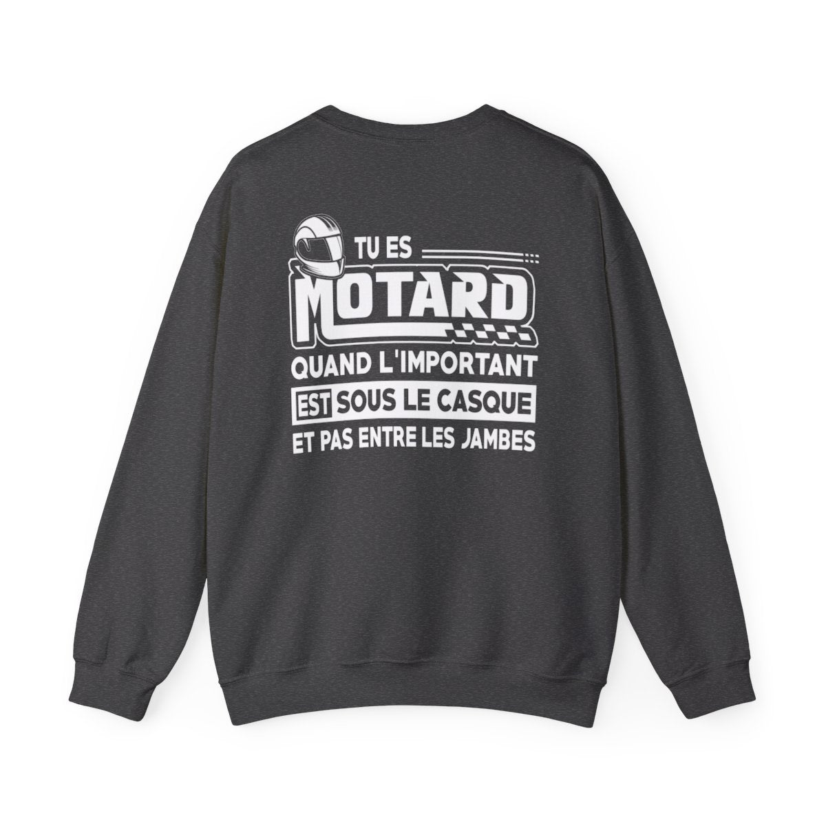 Tu es motard quand l'important est sous le casque et pas entre les jambres