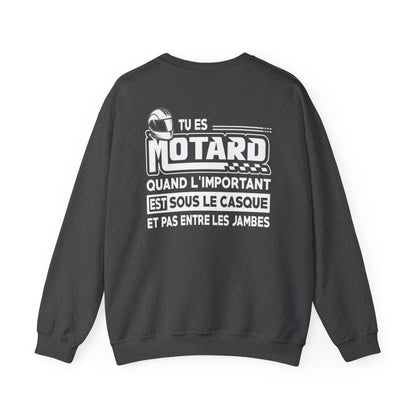 Tu es motard quand l'important est sous le casque et pas entre les jambres