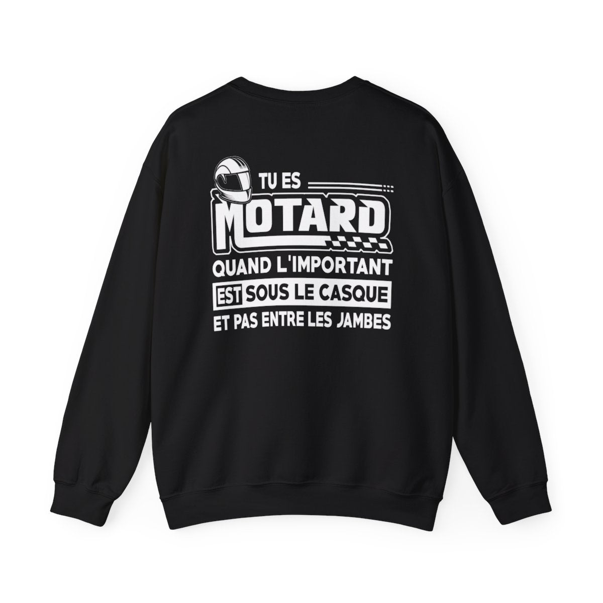 Tu es motard quand l'important est sous le casque et pas entre les jambres