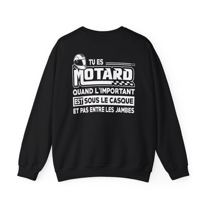 Tu es motard quand l'important est sous le casque et pas entre les jambres