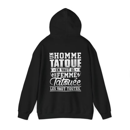 Un homme tatoué en vaut 10, une femme tatouée les vaut toutes