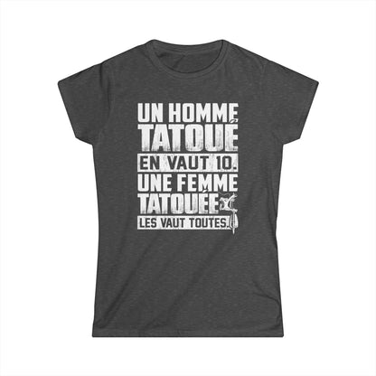 Un homme tatoué en vaut 10, une femme tatouée les vaut toutes