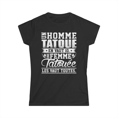 Un homme tatoué en vaut 10, une femme tatouée les vaut toutes