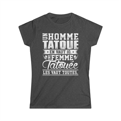 Un homme tatoué en vaut 10, une femme tatouée les vaut toutes