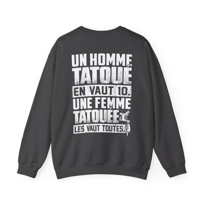 Un homme tatoué en vaut 10, une femme tatouée les vaut toutes