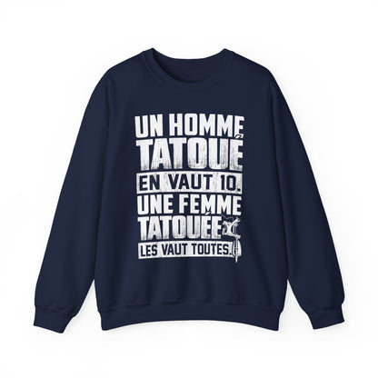 Un homme tatoué en vaut 10, une femme tatouée les vaut toutes