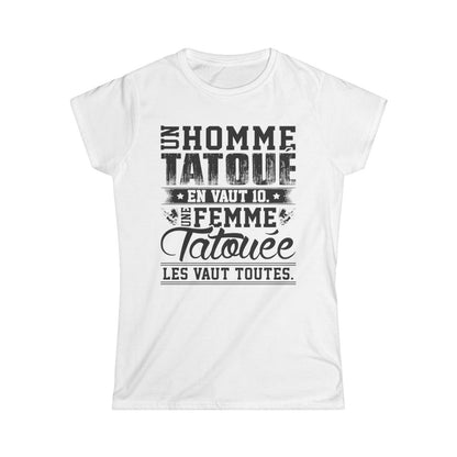 Un homme tatoué en vaut 10, une femme tatouée les vaut toutes