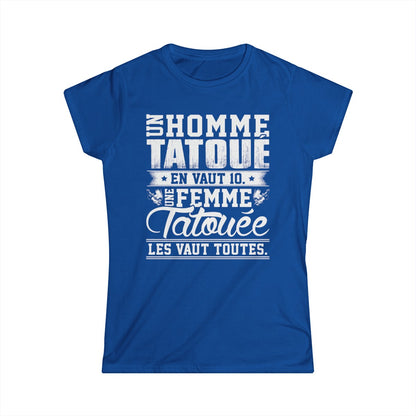 Un homme tatoué en vaut 10, une femme tatouée les vaut toutes