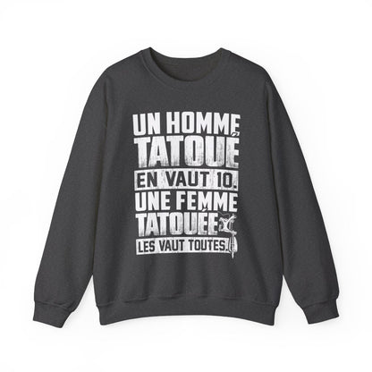Un homme tatoué en vaut 10, une femme tatouée les vaut toutes