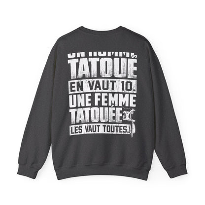 Un homme tatoué en vaut 10, une femme tatouée les vaut toutes