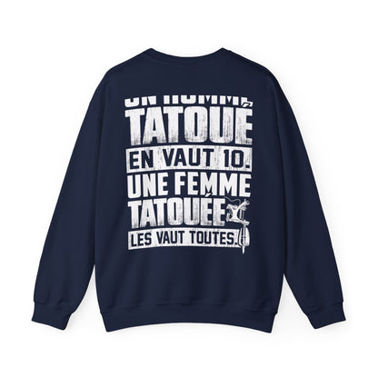 Un homme tatoué en vaut 10, une femme tatouée les vaut toutes
