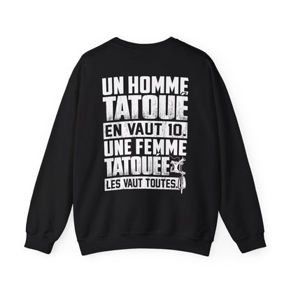 Un homme tatoué en vaut 10, une femme tatouée les vaut toutes