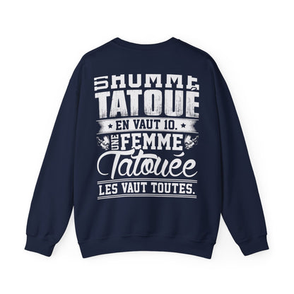 Un homme tatoué en vaut 10, une femme tatouée les vaut toutes